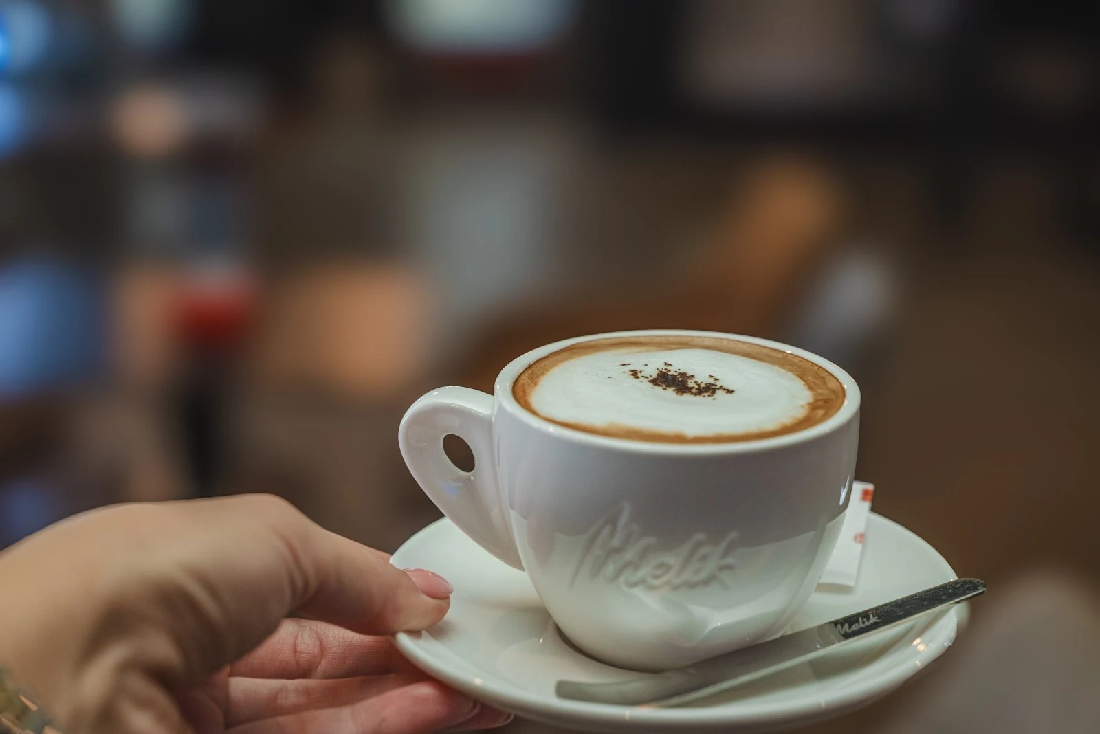 Svježe pripremljena kafa u 3D caffeu